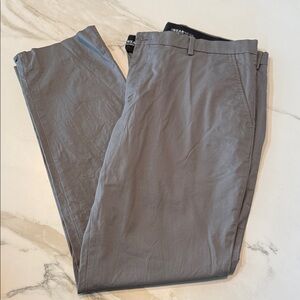 Kenneth Cole Men's Charcoal Chinos